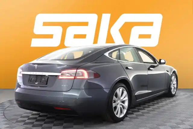 Harmaa Sedan, Tesla Model S – VAR-09360