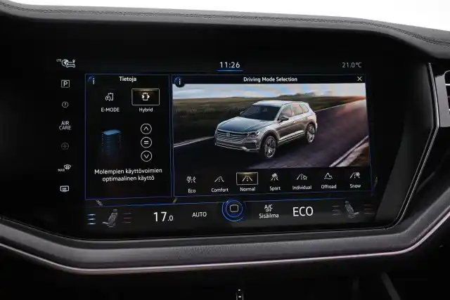 Valkoinen Maastoauto, Volkswagen Touareg – VAR-09522