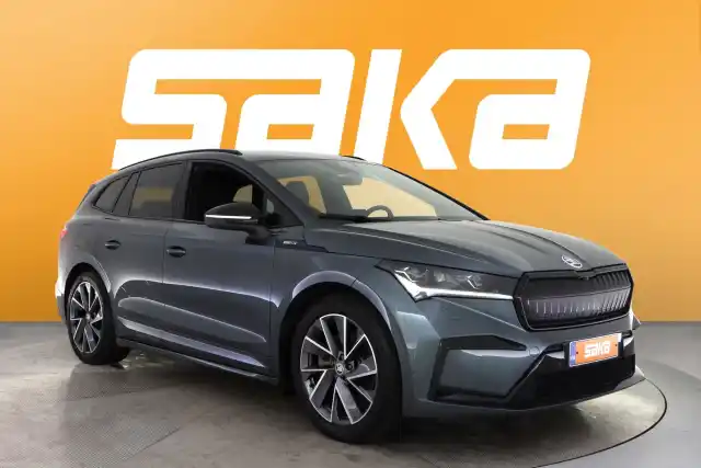 Harmaa Maastoauto, Skoda Enyaq – VAR-09532