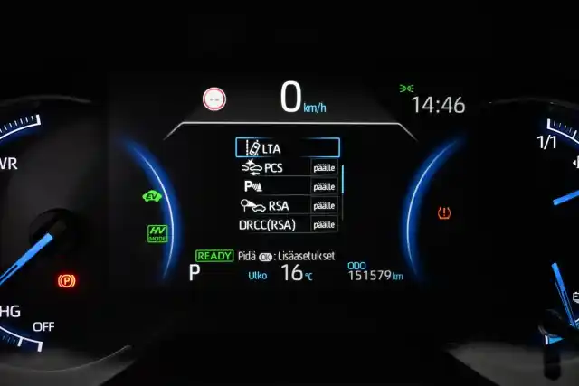 Harmaa Maastoauto, Toyota RAV4 Plug-in – VAR-09621