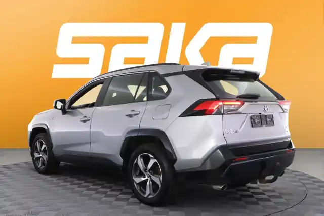 Harmaa Maastoauto, Toyota RAV4 Plug-in – VAR-09621