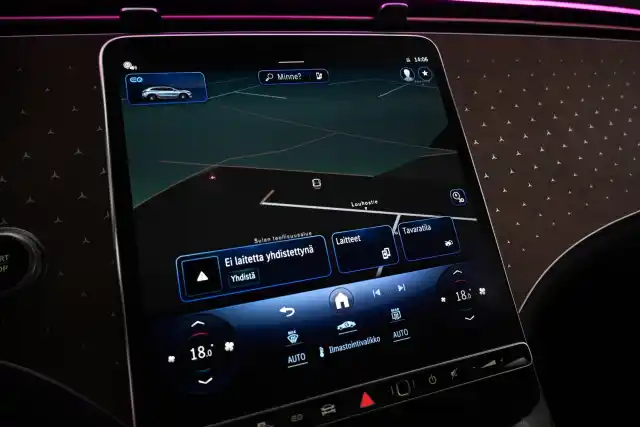 Harmaa Maastoauto, Mercedes-Benz EQS SUV – VAR-10805
