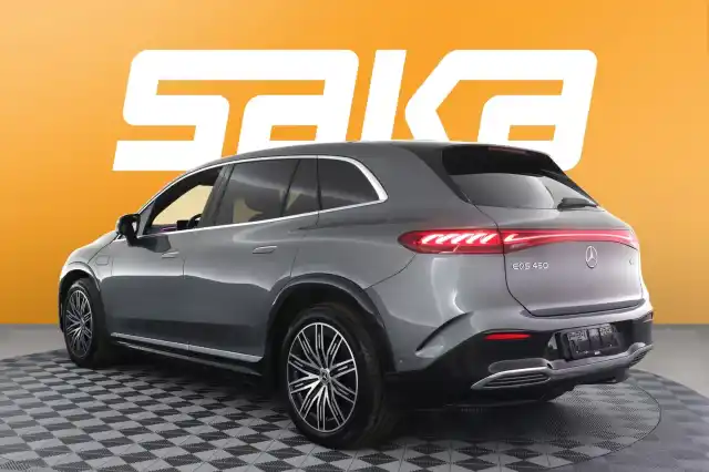 Harmaa Maastoauto, Mercedes-Benz EQS SUV – VAR-10805