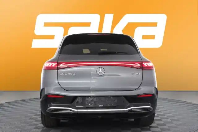 Harmaa Maastoauto, Mercedes-Benz EQS SUV – VAR-10805