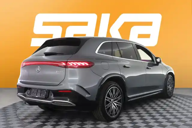 Harmaa Maastoauto, Mercedes-Benz EQS SUV – VAR-10805