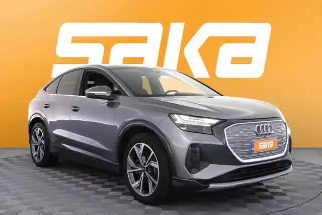 Harmaa Maastoauto, Audi Q4 e-tron – VAR-10909