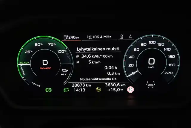 Harmaa Maastoauto, Audi Q4 e-tron – VAR-10909