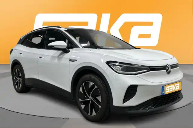 Valkoinen Maastoauto, Volkswagen ID.4 – VAR-11717