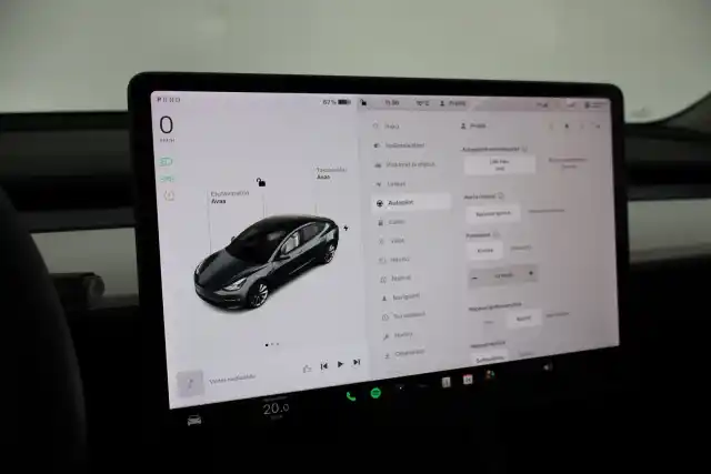 Harmaa Sedan, Tesla Model 3 – VAR-11730