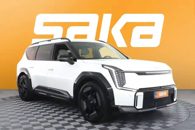 Valkoinen Maastoauto, Kia EV9 – VAR-12011