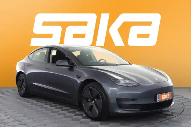 Harmaa Sedan, Tesla Model 3 – VAR-12837