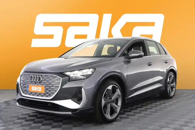 Harmaa Maastoauto, Audi Q4 e-tron – VAR-12939