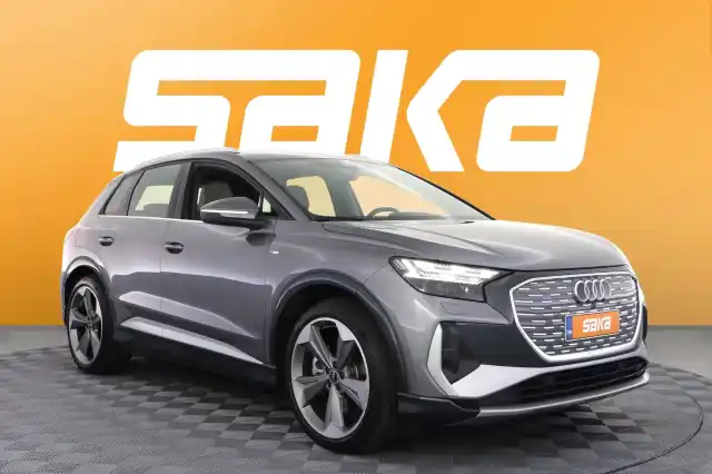 Harmaa Maastoauto, Audi Q4 e-tron – VAR-12939