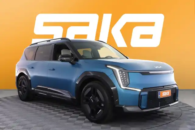Sininen Maastoauto, Kia EV9 – VAR-13097