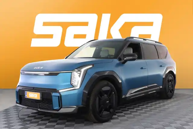 Sininen Maastoauto, Kia EV9 – VAR-13636