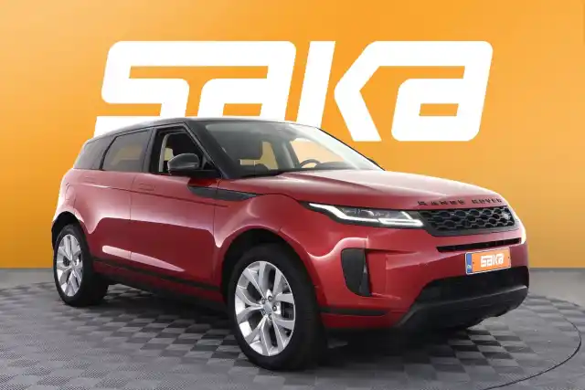 Punainen Maastoauto, Land Rover Range Rover Evoque – VAR-13763