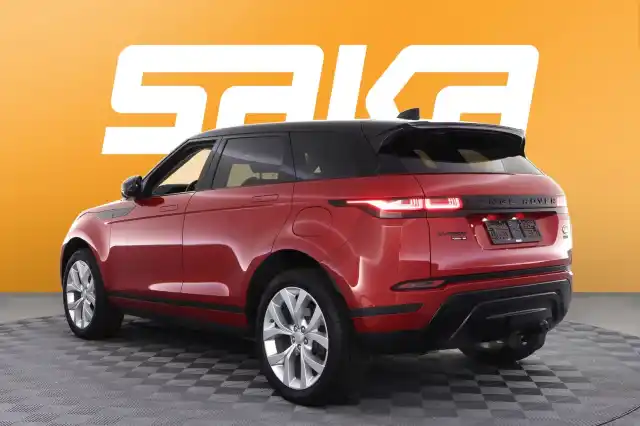 Punainen Maastoauto, Land Rover Range Rover Evoque – VAR-13763