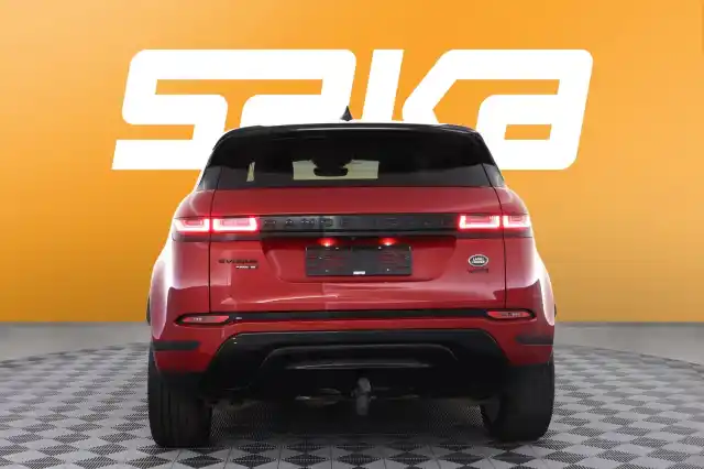 Punainen Maastoauto, Land Rover Range Rover Evoque – VAR-13763