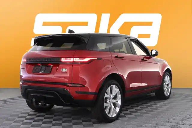 Punainen Maastoauto, Land Rover Range Rover Evoque – VAR-13763