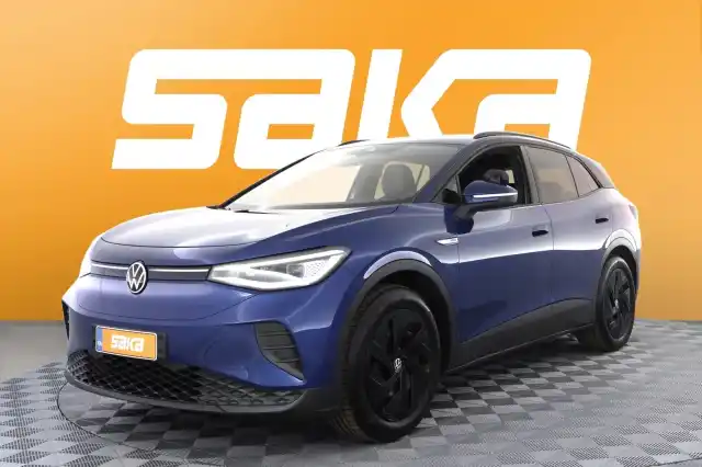 Sininen Maastoauto, Volkswagen ID.4 – VAR-13794