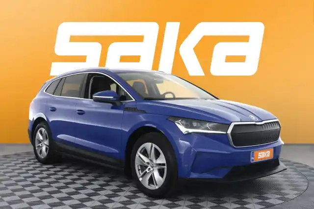 Sininen Maastoauto, Skoda Enyaq – VAR-14233