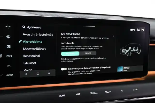 Harmaa Maastoauto, Kia EV9 – VAR-14841