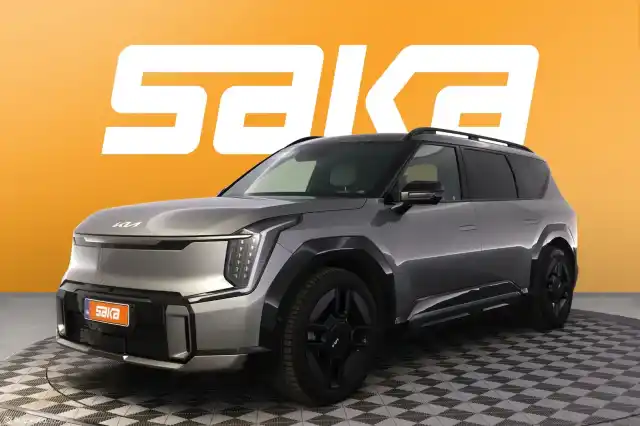 Harmaa Maastoauto, Kia EV9 – VAR-14841