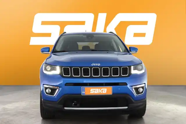 Sininen Maastoauto, Jeep Compass – VAR-15311