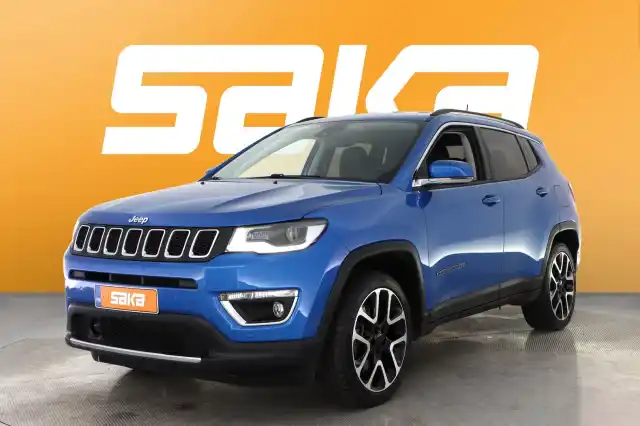 Sininen Maastoauto, Jeep Compass – VAR-15311