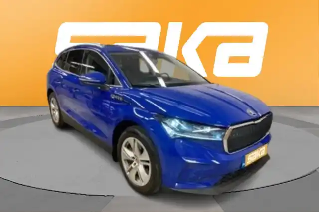 Sininen Maastoauto, Skoda Enyaq – VAR-15379