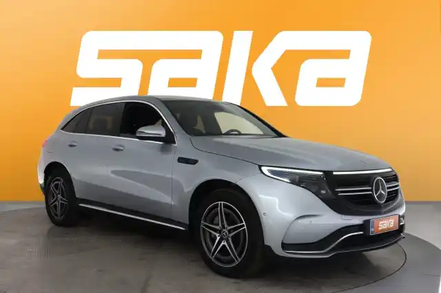 Harmaa Maastoauto, Mercedes-Benz EQC – VAR-15770