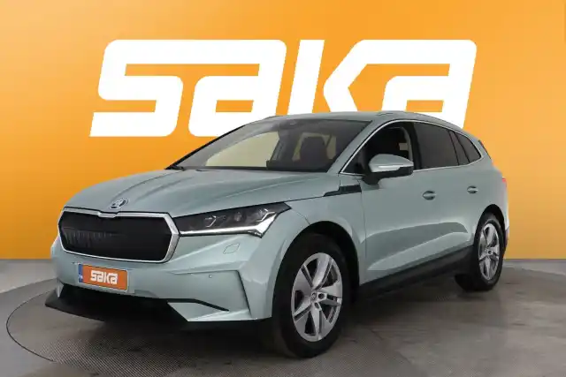 Vihreä Maastoauto, Skoda Enyaq – VAR-15879