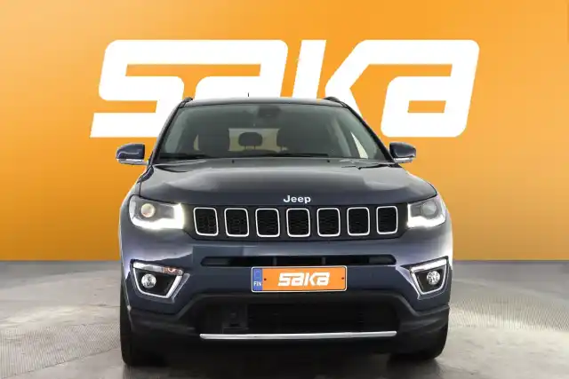 Sininen Maastoauto, Jeep Compass – VAR-16391