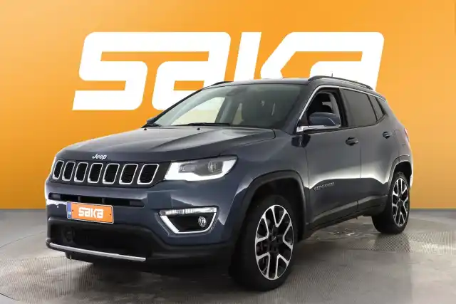 Sininen Maastoauto, Jeep Compass – VAR-16391