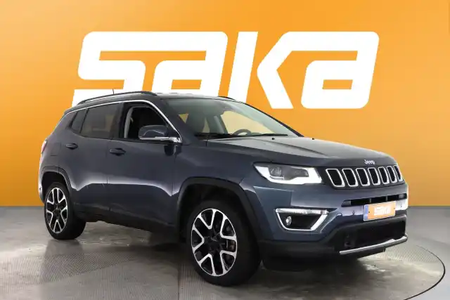 Sininen Maastoauto, Jeep Compass – VAR-16391