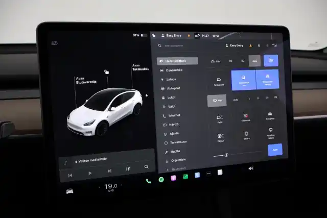 Valkoinen Viistoperä, Tesla Model Y – VAR-17125