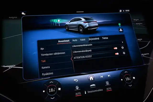 Vihreä Maastoauto, Mercedes-Benz EQE SUV – VAR-17234