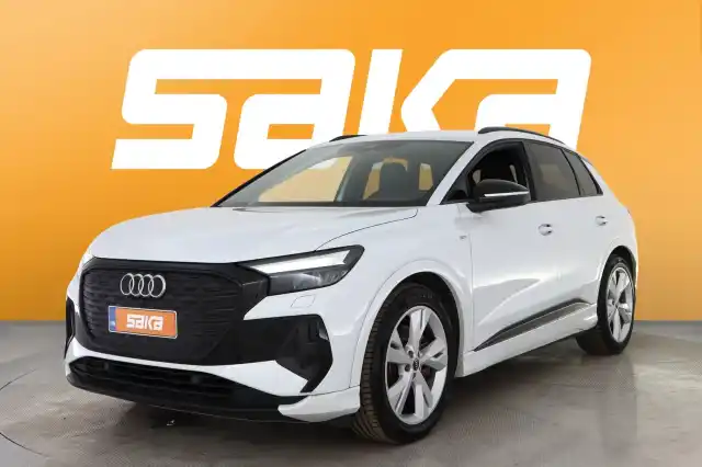 Valkoinen Maastoauto, Audi Q4 e-tron – VAR-17887