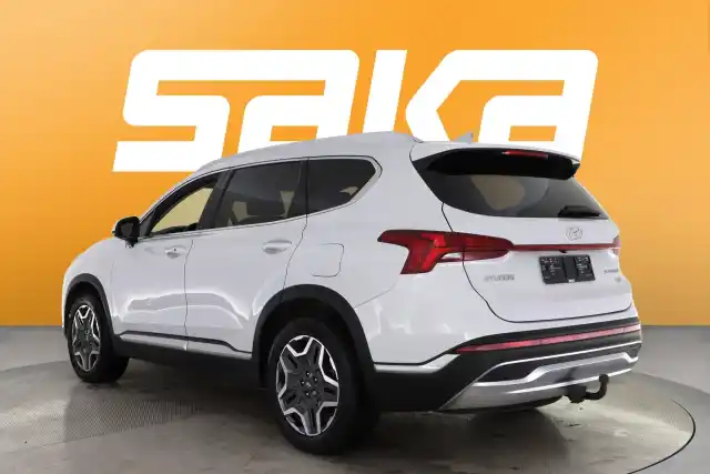 Valkoinen Maastoauto, Hyundai Santa Fe – VAR-18365