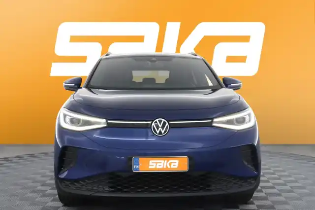 Sininen Maastoauto, Volkswagen ID.4 – VAR-18394