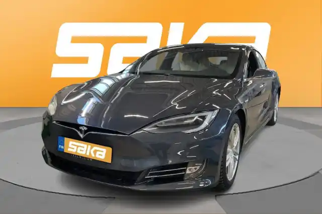 Harmaa Viistoperä, Tesla Model S – VAR-19627