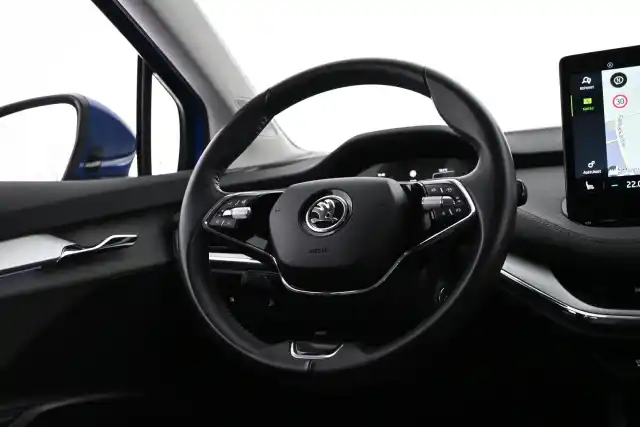 Sininen Maastoauto, Skoda Enyaq – VAR-19772