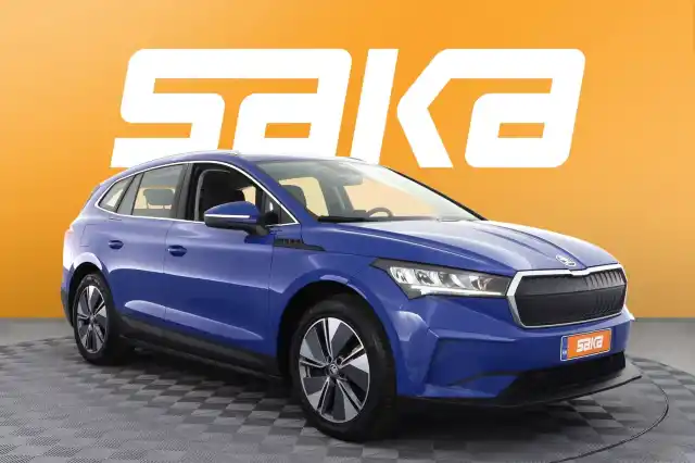 Sininen Maastoauto, Skoda Enyaq – VAR-19772