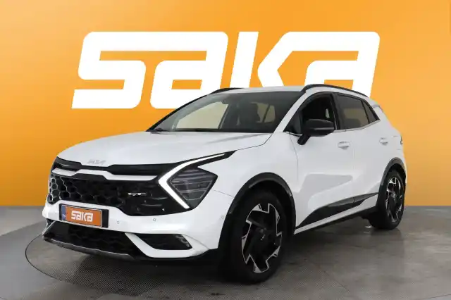 Valkoinen Maastoauto, Kia Sportage – VAR-20461