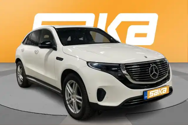 Valkoinen Maastoauto, Mercedes-Benz EQC – VAR-20562