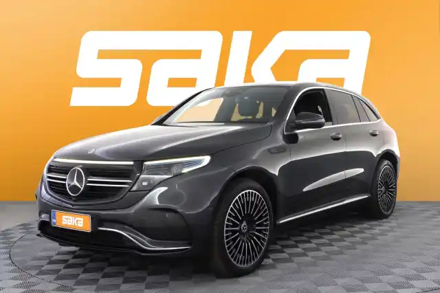 Harmaa Maastoauto, Mercedes-Benz EQC – VAR-20841
