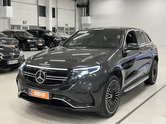 Harmaa Maastoauto, Mercedes-Benz EQC – VAR-21345