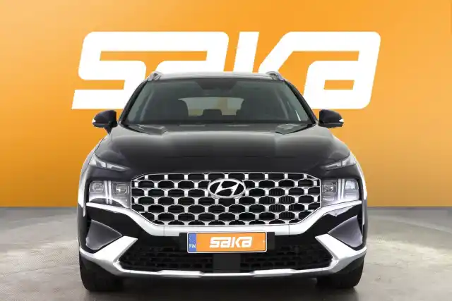 Musta Maastoauto, Hyundai Santa Fe – VAR-21550