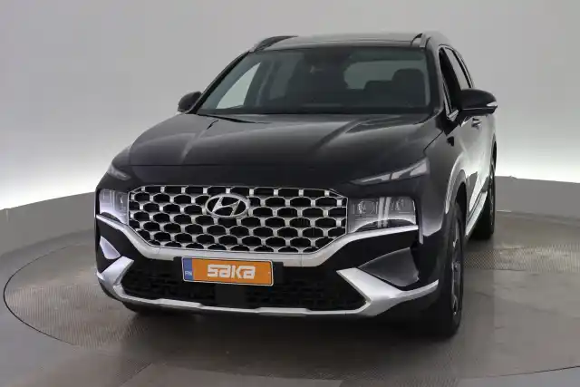 Musta Maastoauto, Hyundai Santa Fe – VAR-21550