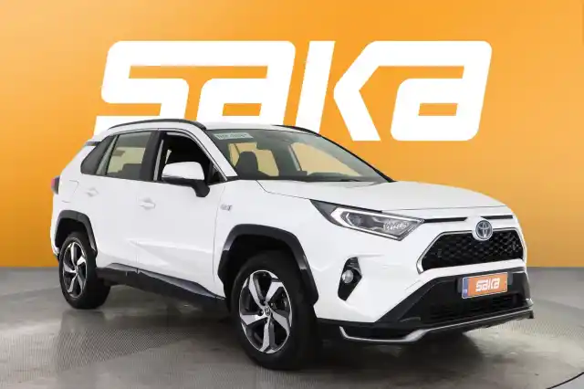 Valkoinen Maastoauto, Toyota RAV4 Plug-in – VAR-22129